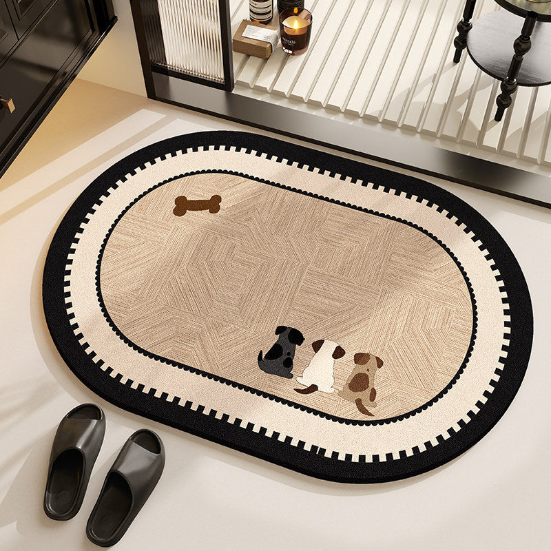Cat-Themed Decorative Area Mat Kalsten