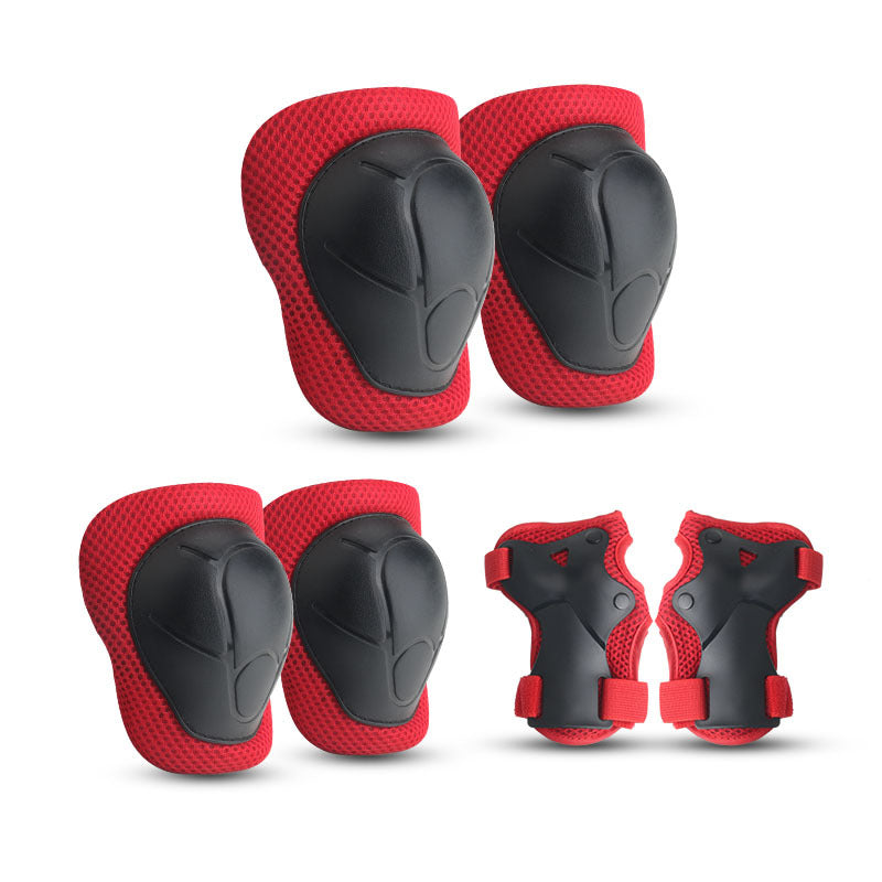 Children's Colorful Safety Helmet and Protective Gear Set Kalsten