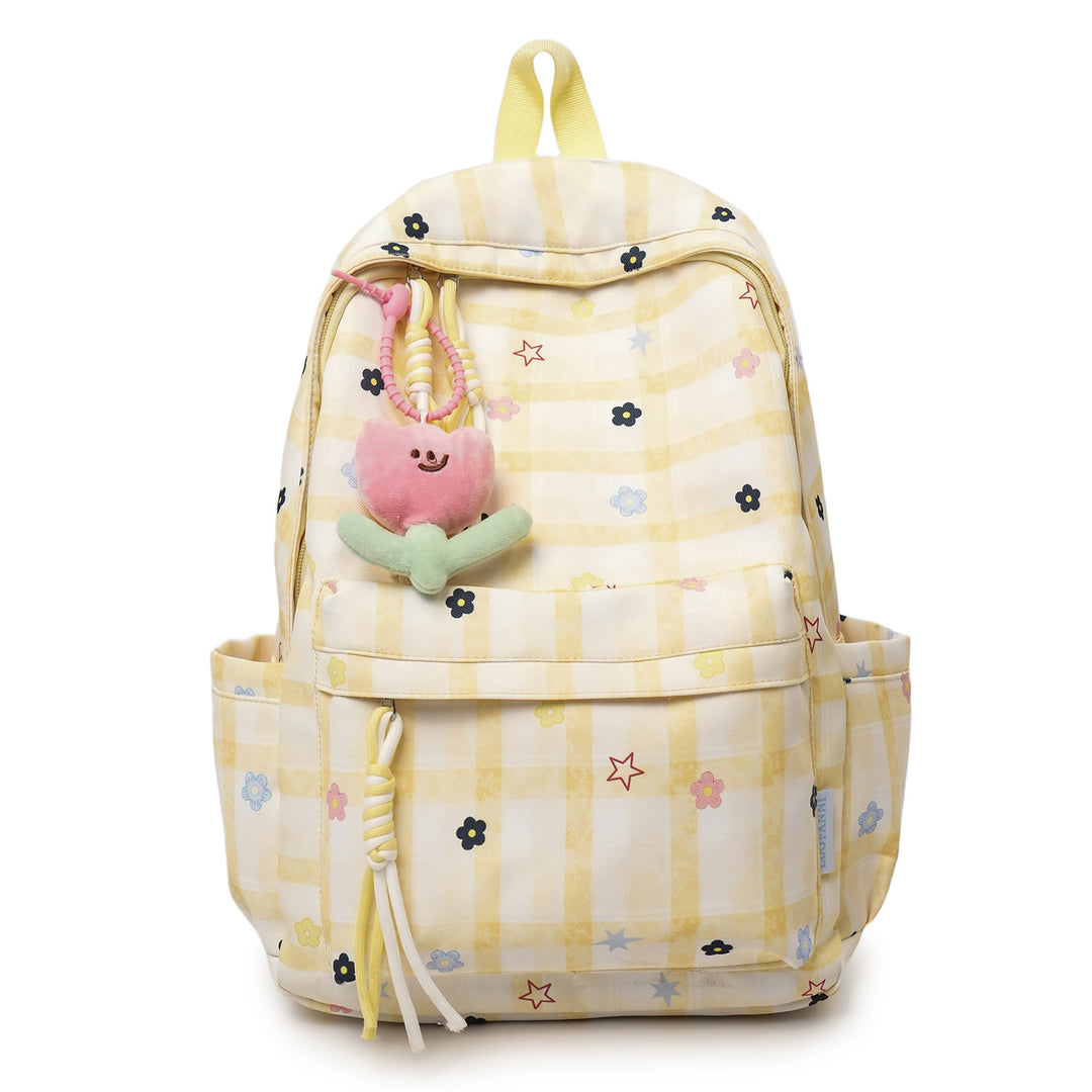 Stylish Checkerboard Print Backpack Kalsten