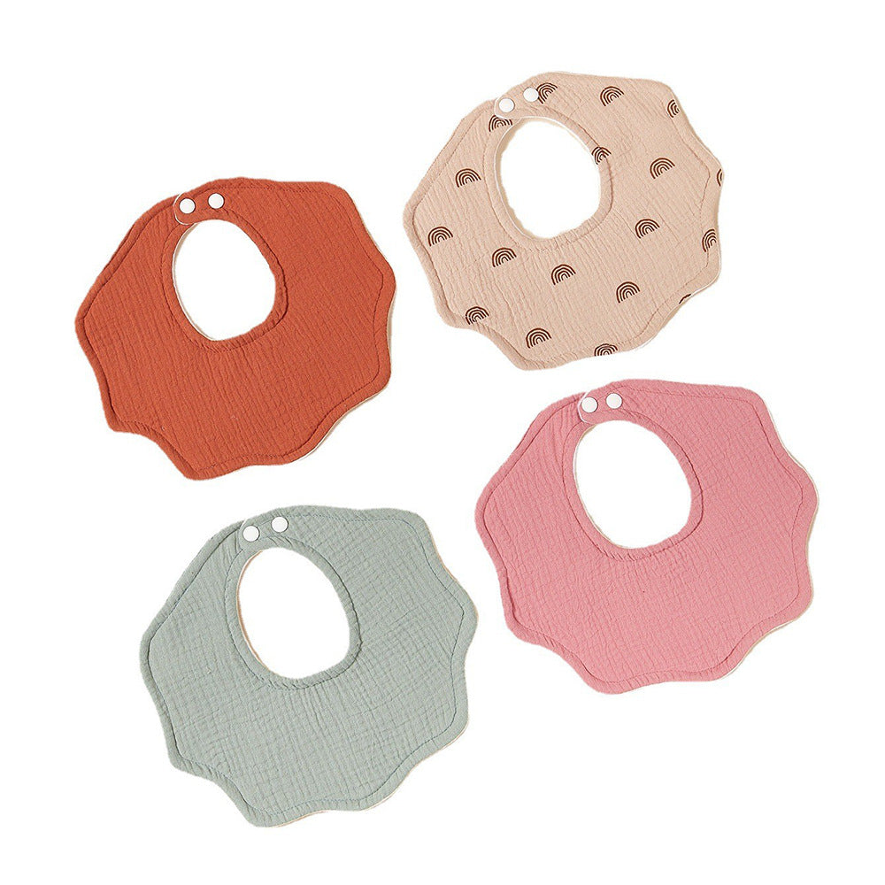 Soft Muslin Baby Feeding Bib kalsten