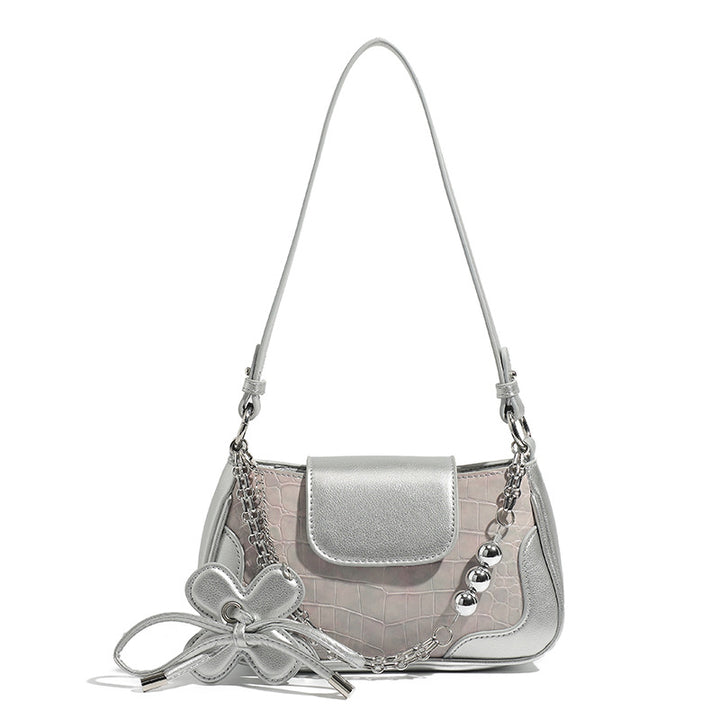 Chic Crocodile Pattern Handbag
