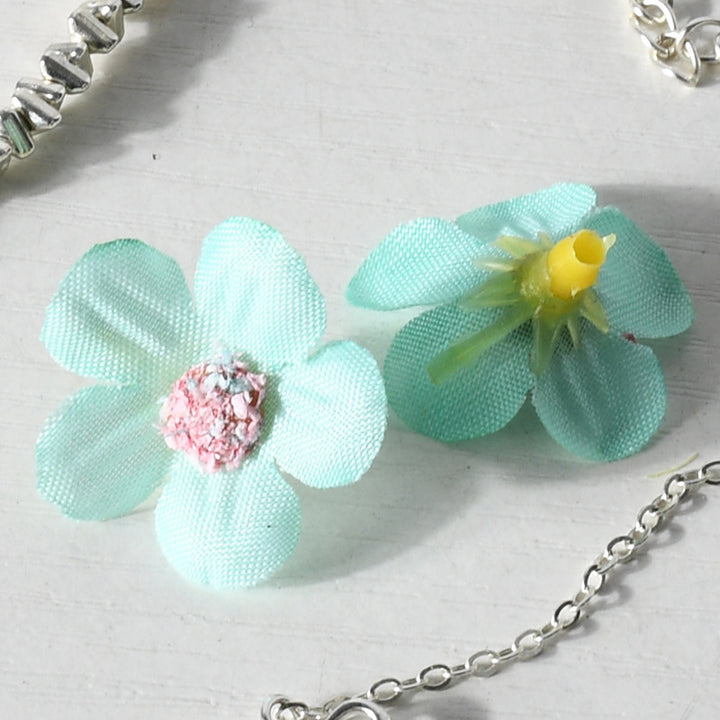Glittery Floral Hair Accessories
