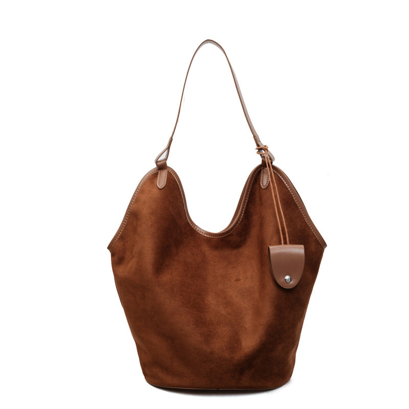 Soft Suede Slouchy Tote