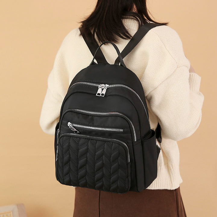 Compact Textured Backpack Kalsten