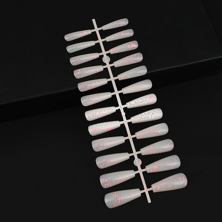 Artificial nails with delicate floral design Kalsten