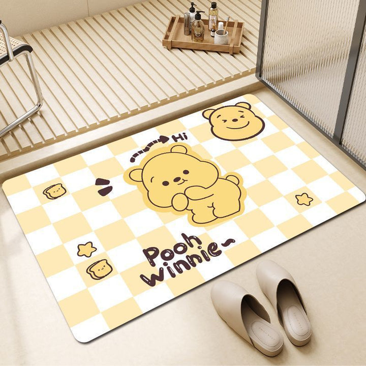 Playful Cartoon-Themed Doormat Kalsten