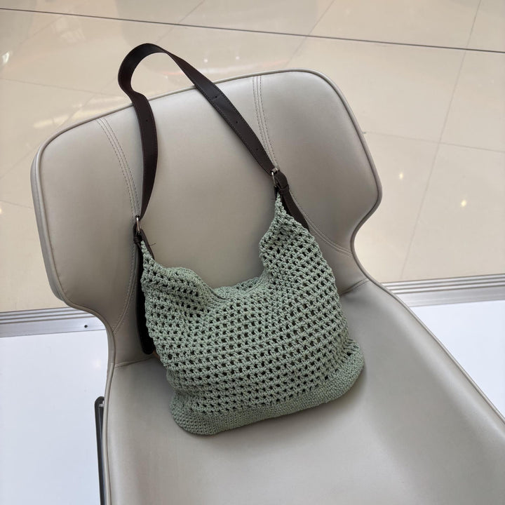 Trendy Macrame Basket Bag Kalsten