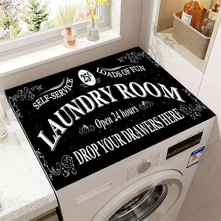 Decorative Laundry Room Mat for Home