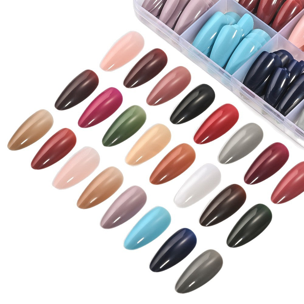 Premium Full Coverage Press-On Nail Tips Set
