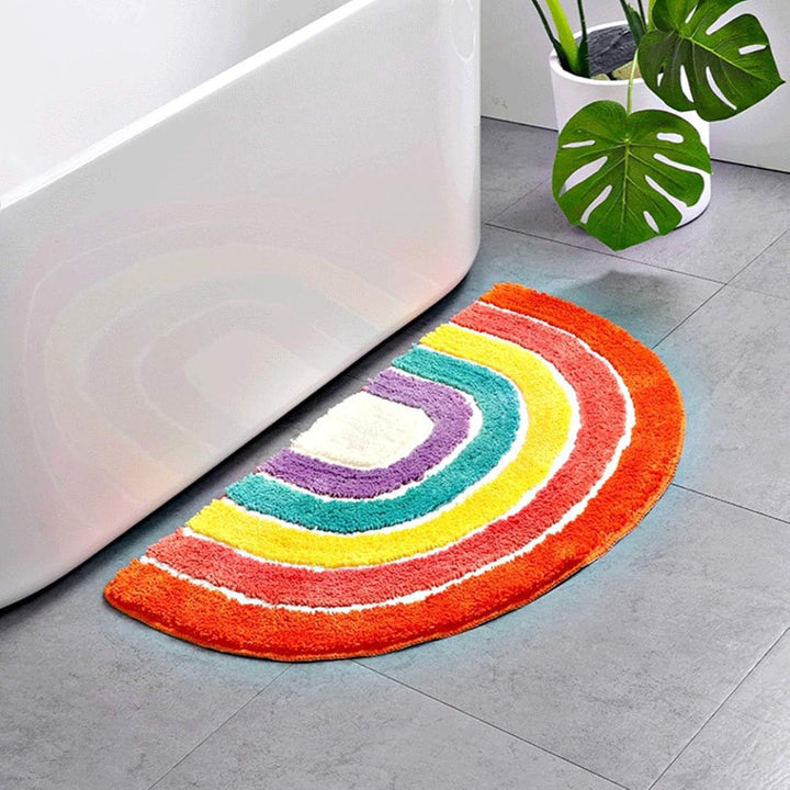 Cartoon Cat-Shaped Bath Mat