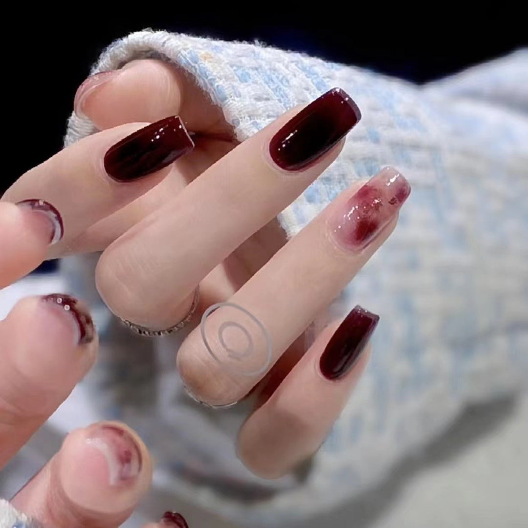 Premium Glossy Press-On Nail Extensions