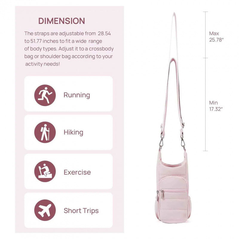 Practical smartphone bag with insulated cup holder Kalsten