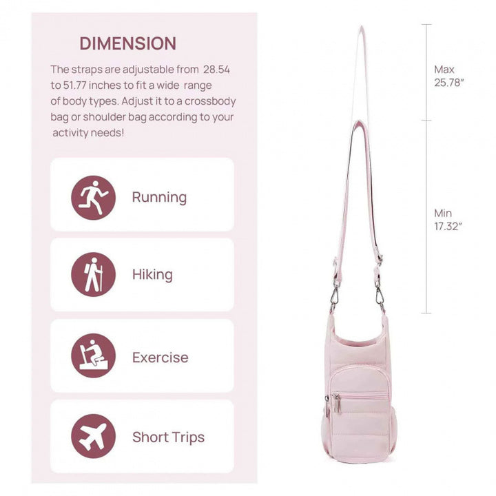 Practical smartphone bag with insulated cup holder Kalsten