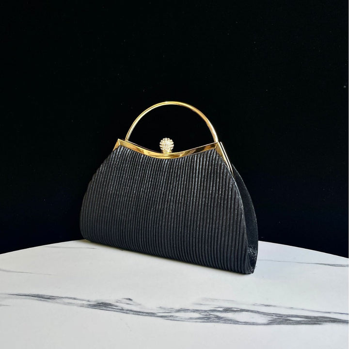 Textured Vintage Handheld Evening Purse