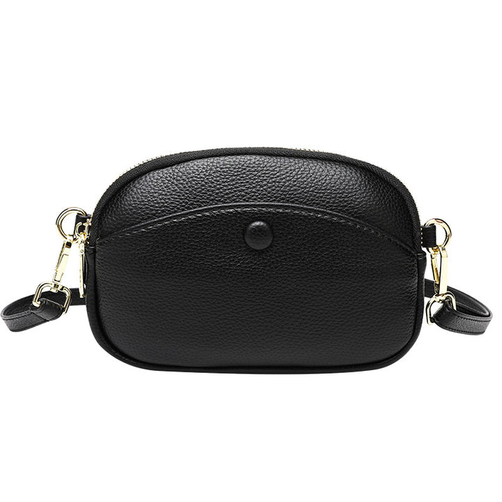 Chic Soft Leather Crossbody Bag