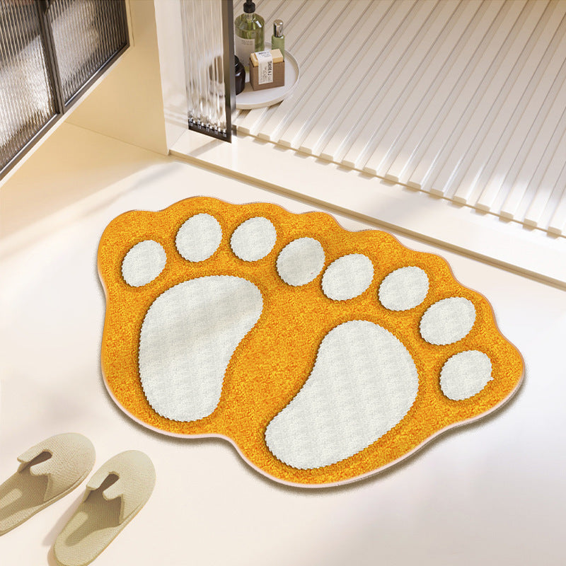 Fun Paw Print Bath Mat Kalsten