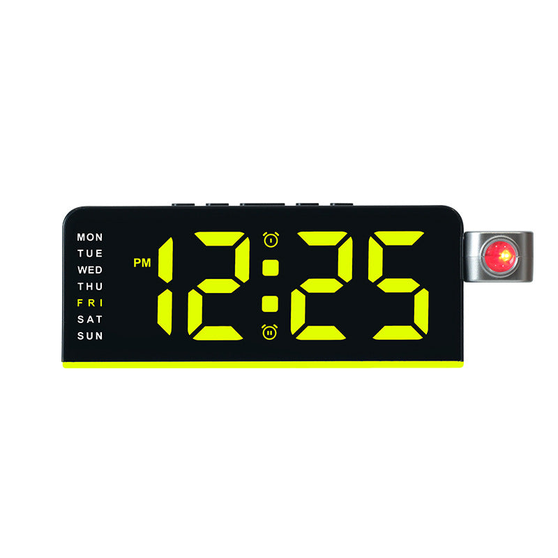 Digital alarm clock with flexible time display and additional weekly overview Kalsten