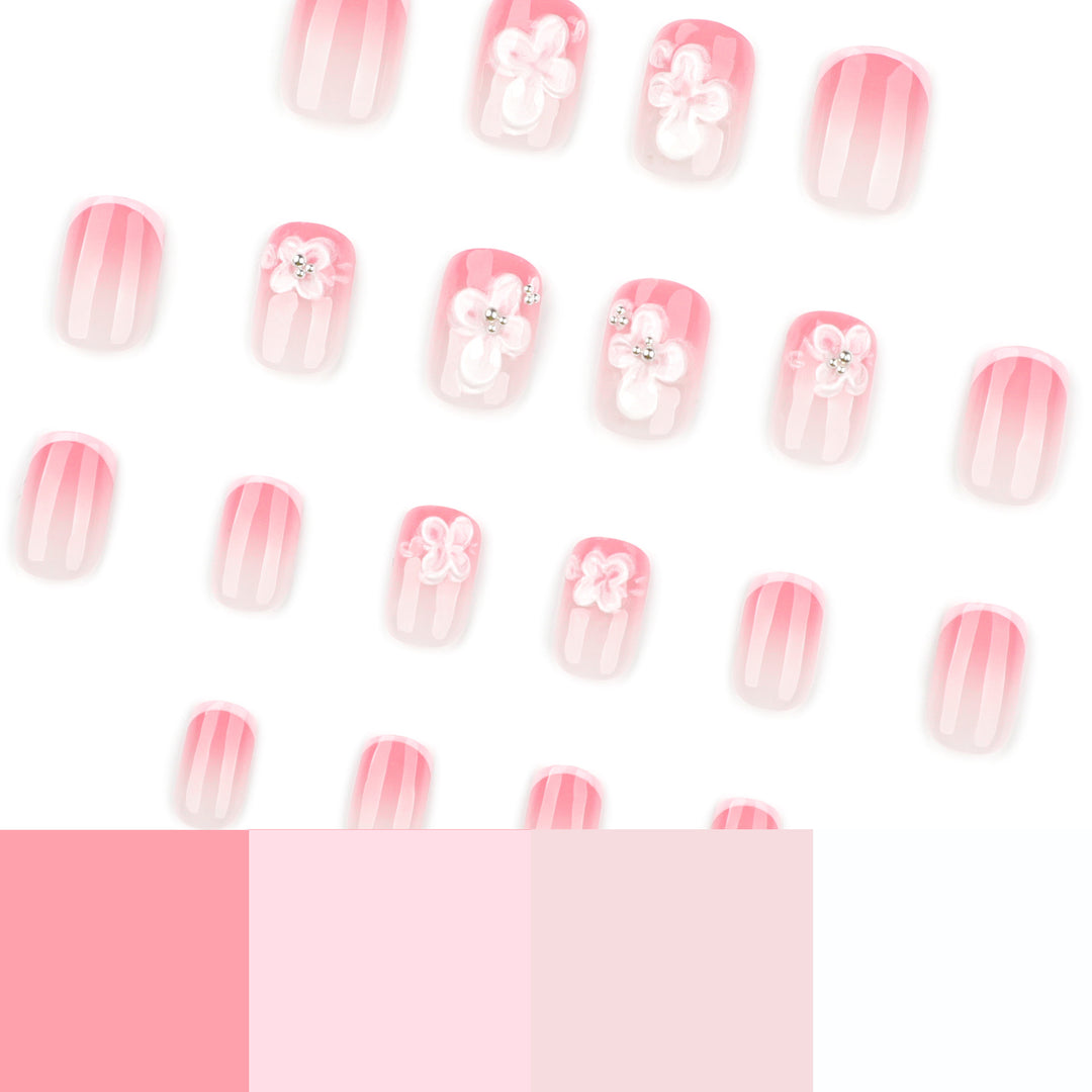 Artful Nail Art with Floral Design Kalsten