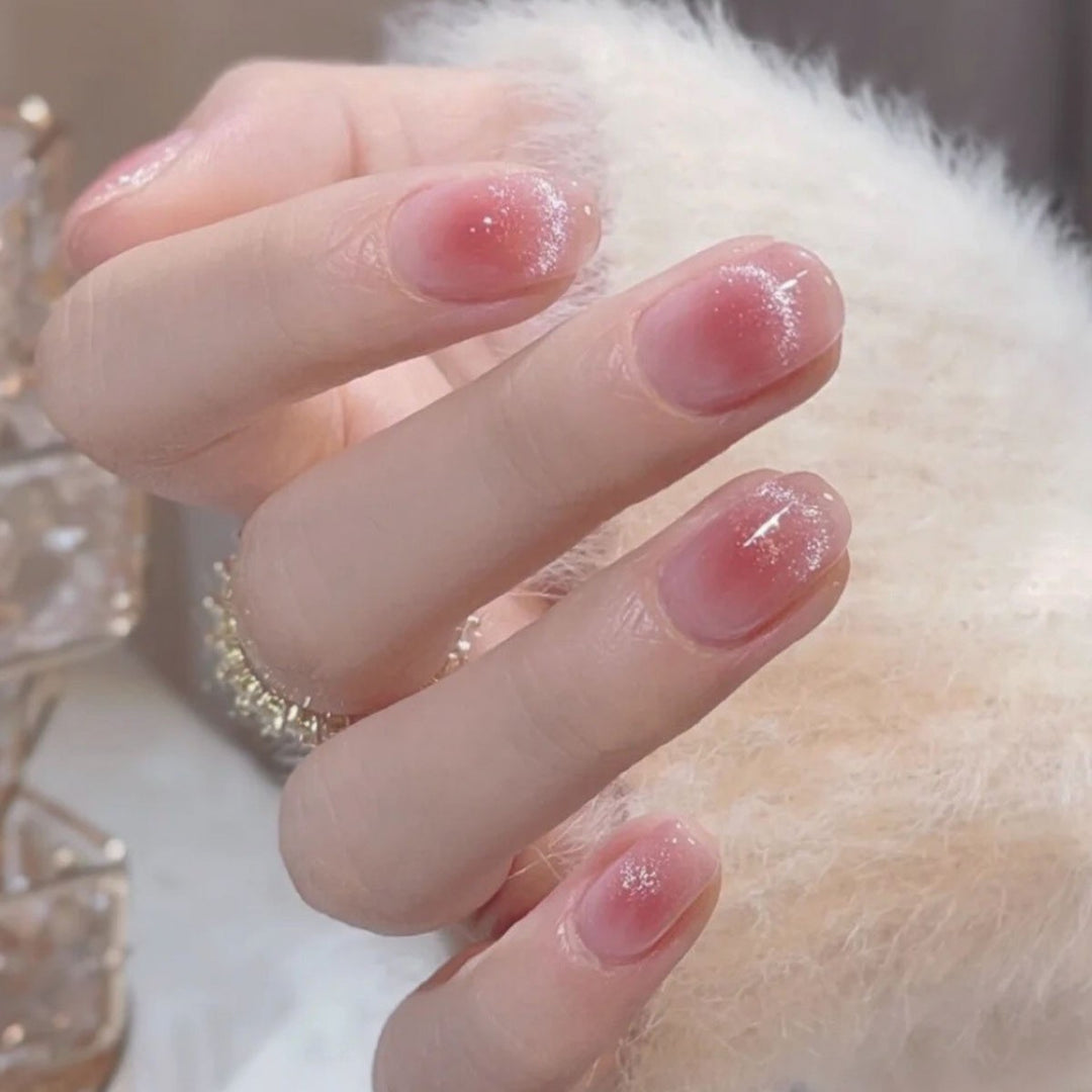 Glimmering Ombre Press-On Nail Set