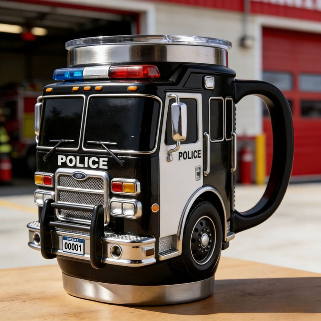 Ambulance-Themed Coffee Mug Kalsten
