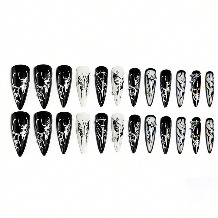 Artful Nail Tips with Modern Patterns Kalsten
