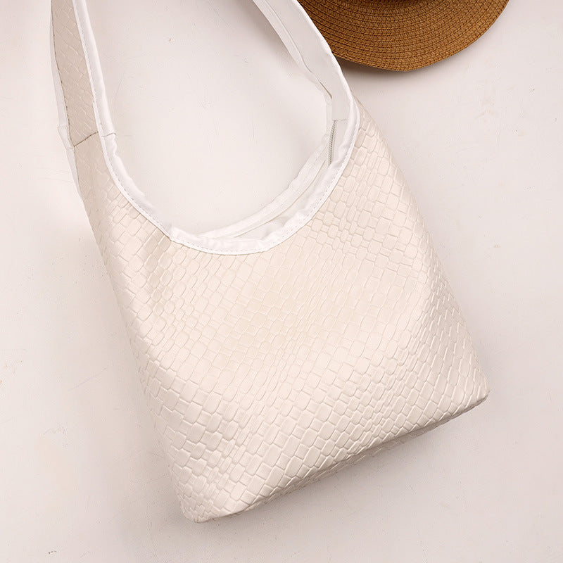 Textured Woven Hobo Bag Kalsten