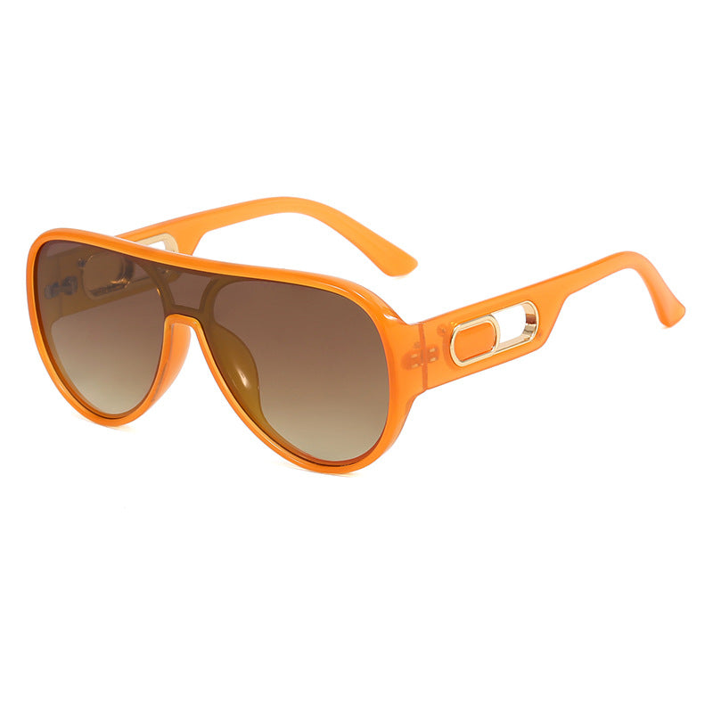 Ladies Elegant Oversize Sunglasses with Designer Details Kalsten