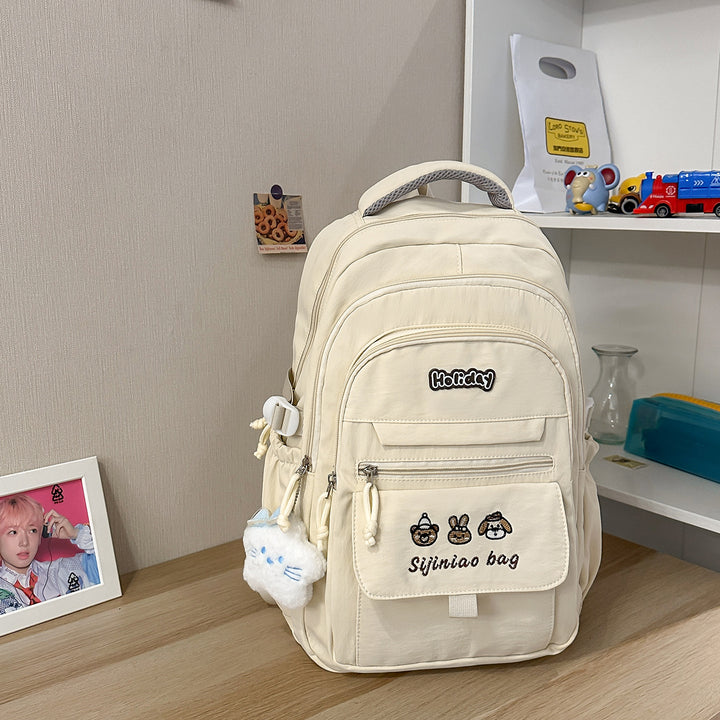 Cute Illustrated Character-Themed Backpack Kalsten