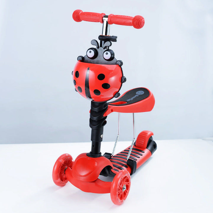 Fun-Themed Adjustable Kick Scooter Kalsten