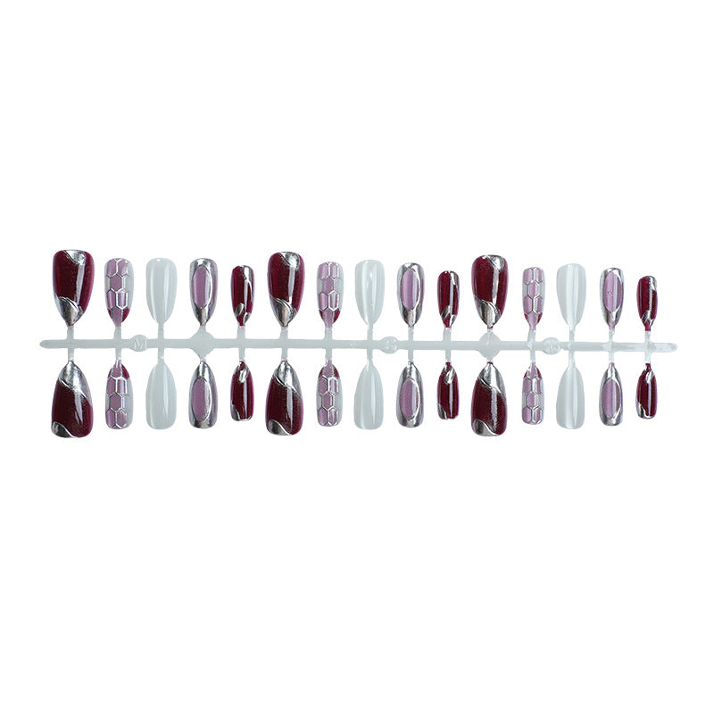 Chic Stylish Press-On Nail Art