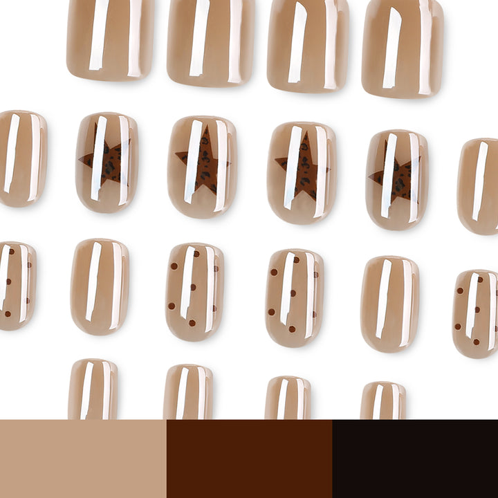 Artistic Nail Art with Modern Pattern Kalsten