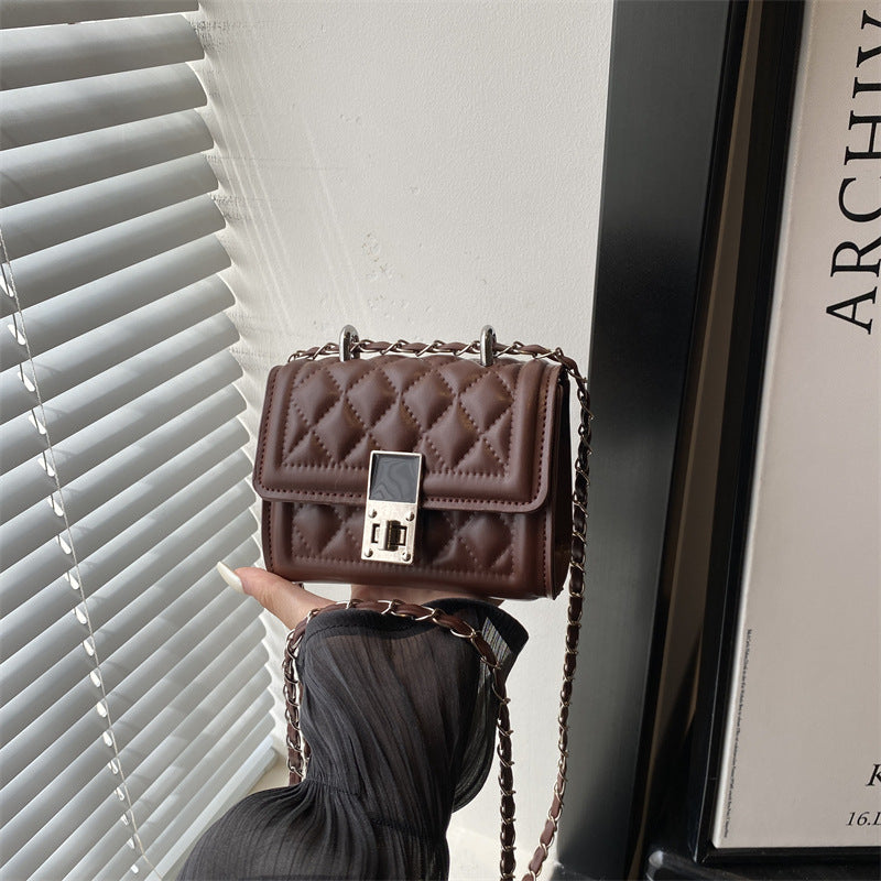 Elegant Quilted Mini Crossbody Bag