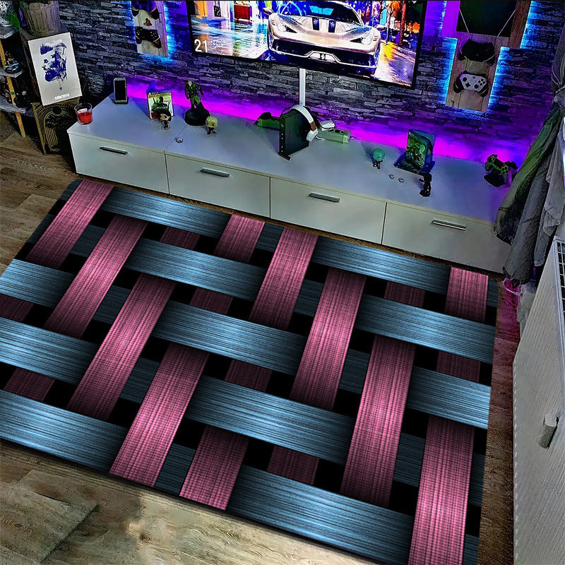 Geometric Print Area Rug Kalsten
