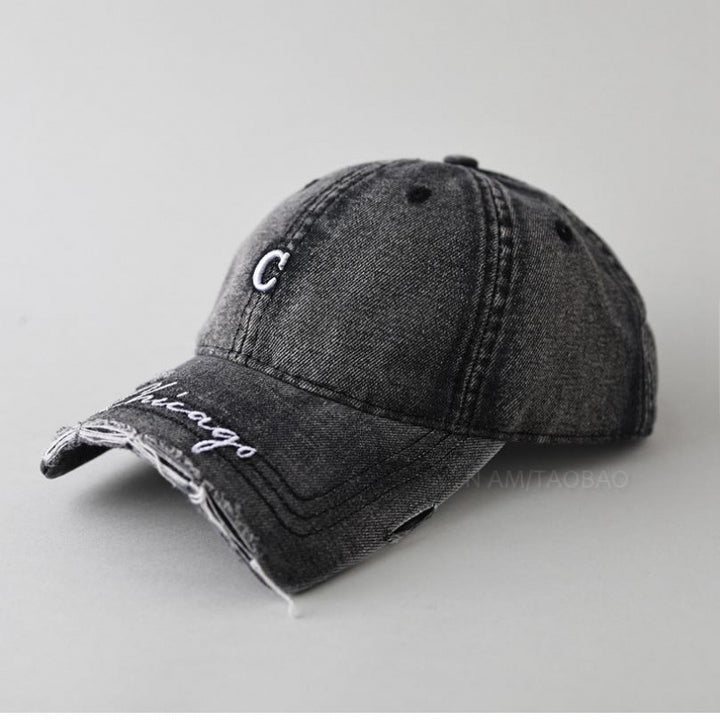 Women's Distressed Cotton Baseball Cap Kalsten 1784083462
