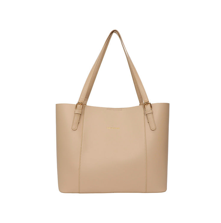 Sleek Minimalist Leather Tote Bag Kalsten
