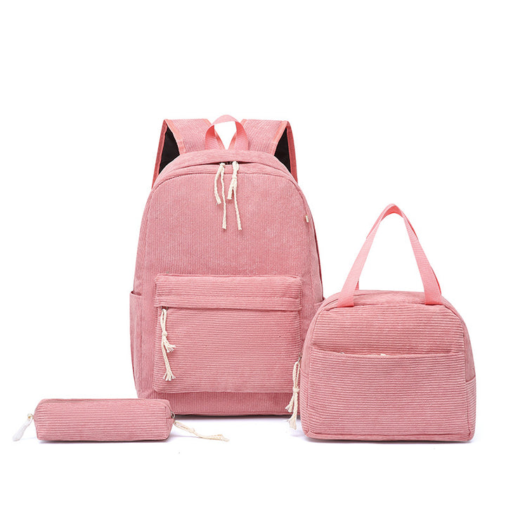 Backpack set with Playful Strawberry Pattern Kalsten