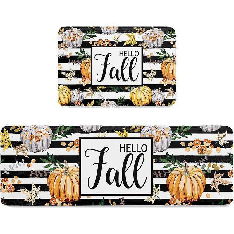 Halloween Themed Kitchen Mat Set