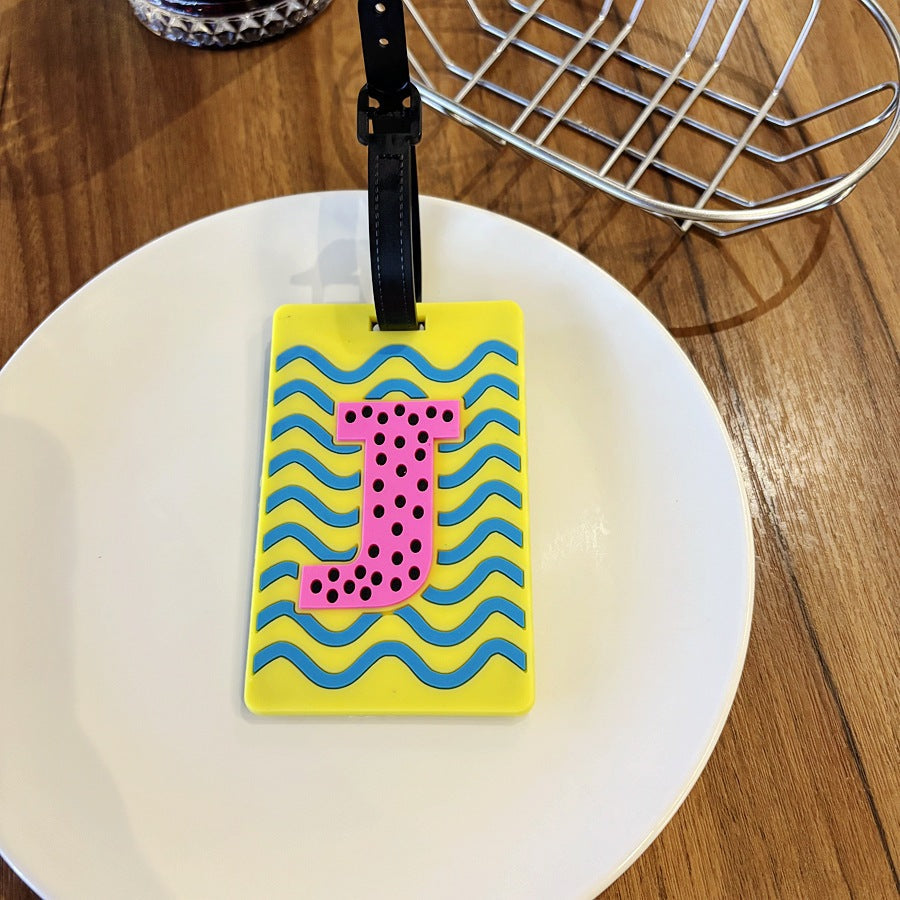 Personalized Alphabet Luggage Tag Kalsten