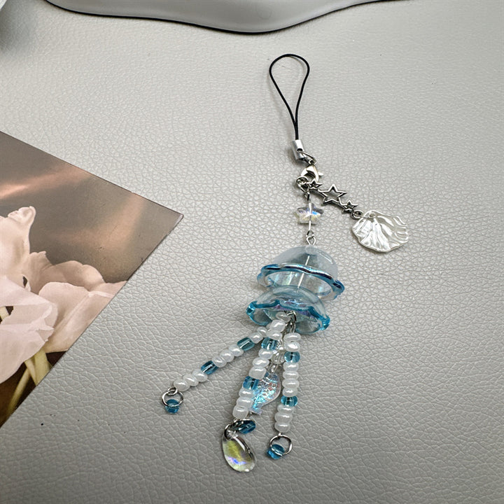 Decorative Jellyfish Charm Phone Strap Kalsten