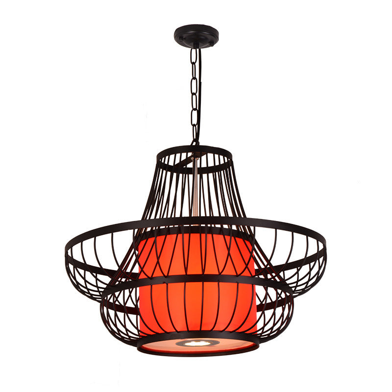 Artistic Metal Wire Pendant Light