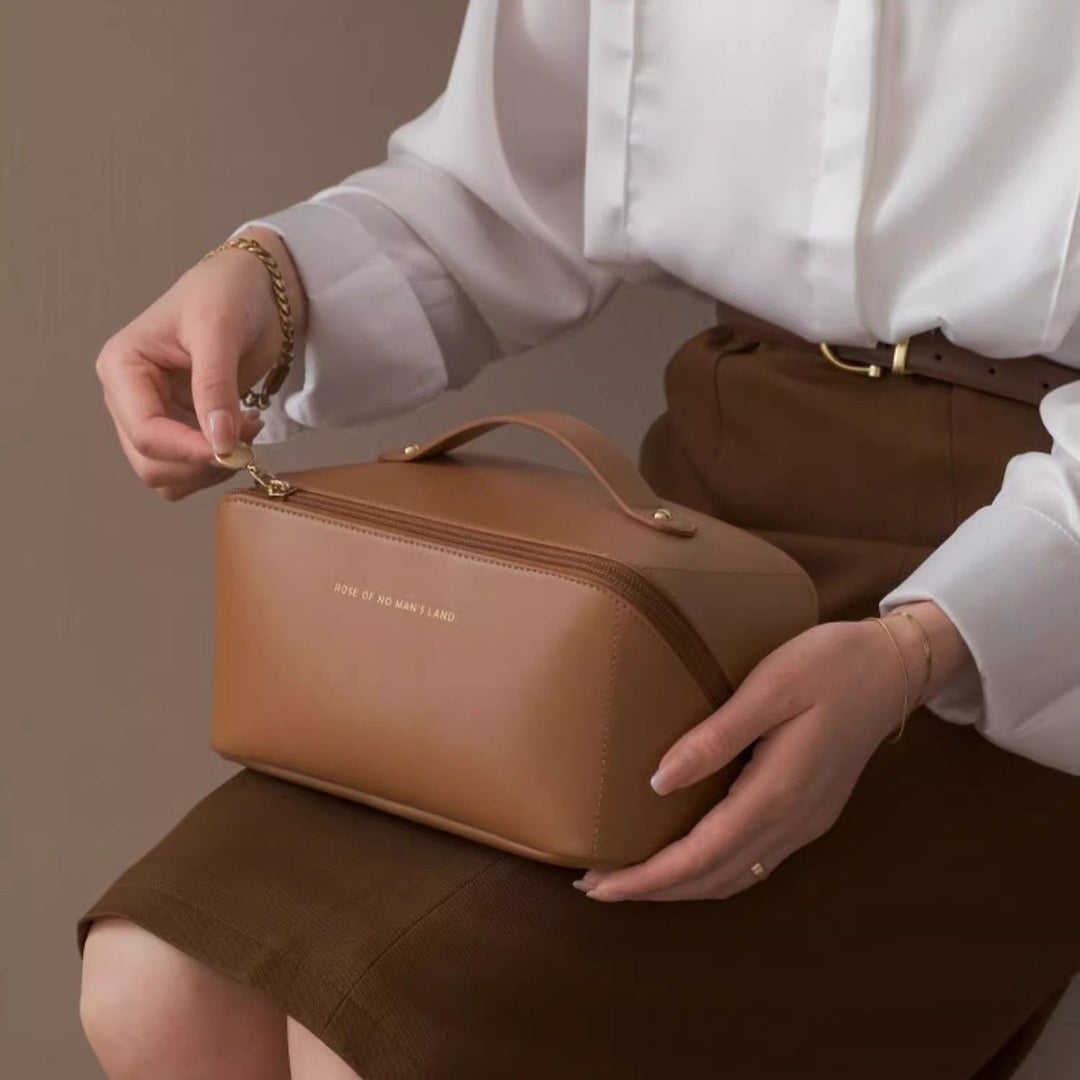 Cosmetic bag with multiple compartments and elegant design Kalsten