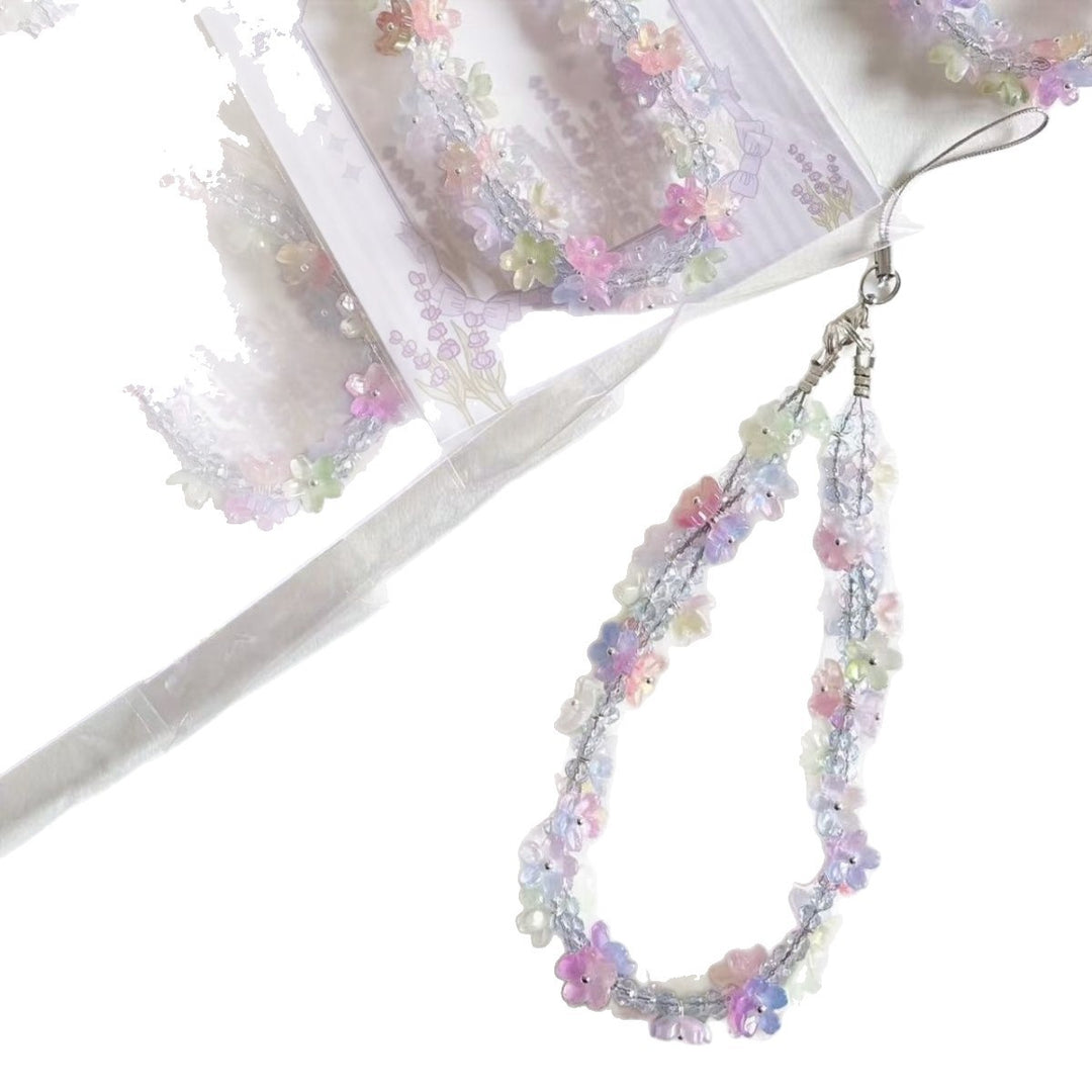 Floral Beaded Charm Eyewear Lanyard Kalsten