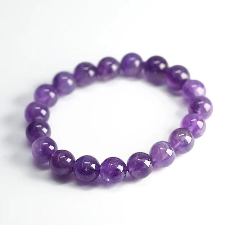Handmade Amethyst Gemstone Bracelet Kalsten