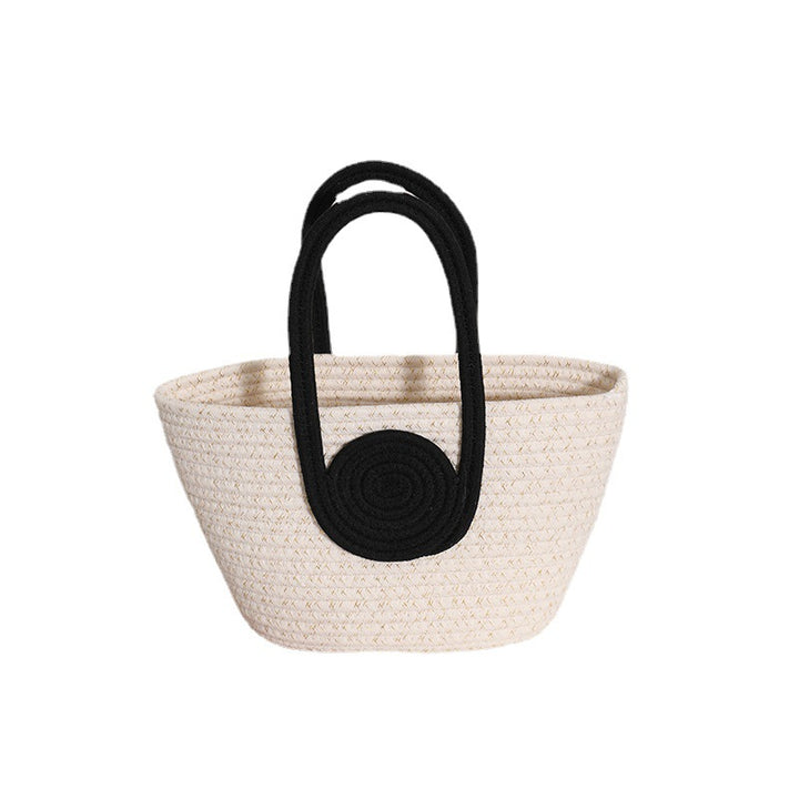 Decorative natural fiber bag Kalsten