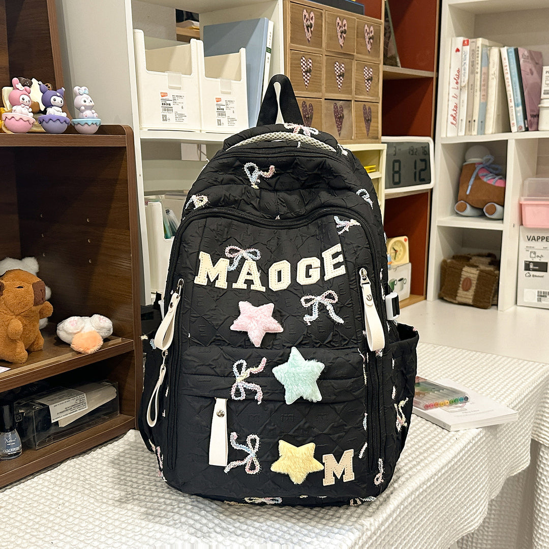 Decorative Padded Backpack Kalsten