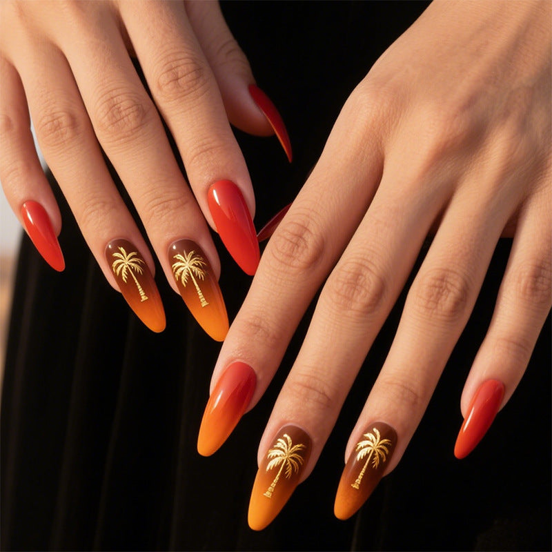 Tropical Paradise Nail Art
