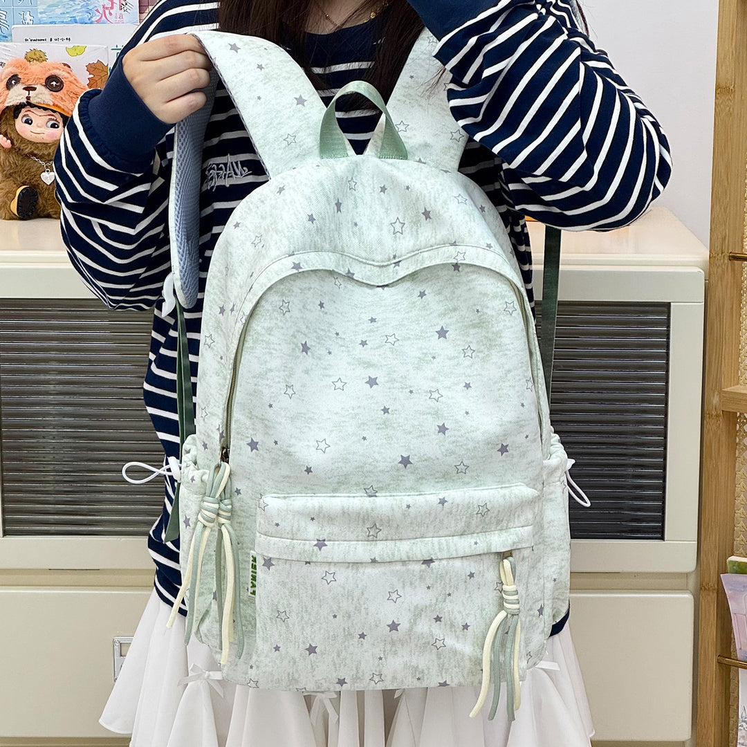Durable Star-Patterned Casual Backpack Kalsten