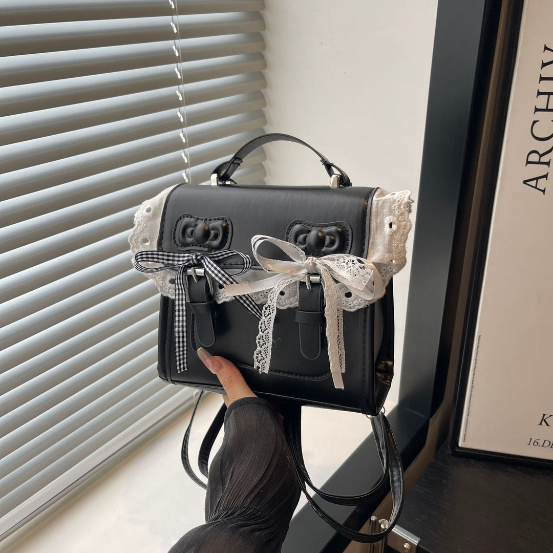 Elegant Retro Handcrafted Satchel Bag