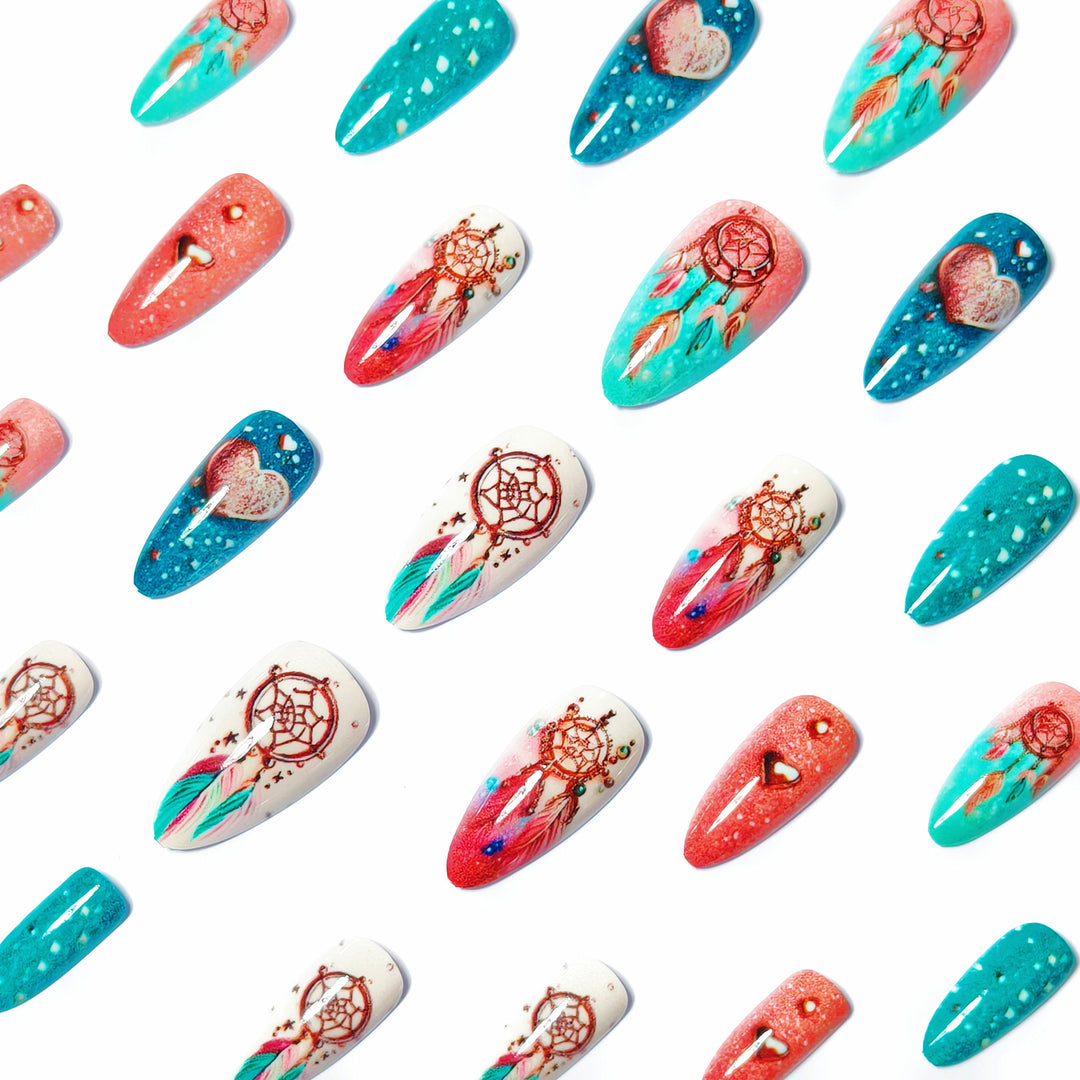 Artistic Dreamcatcher Nail Art Kalsten
