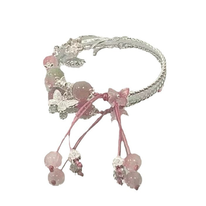 Floral Charm Wrap Bracelet Kalsten